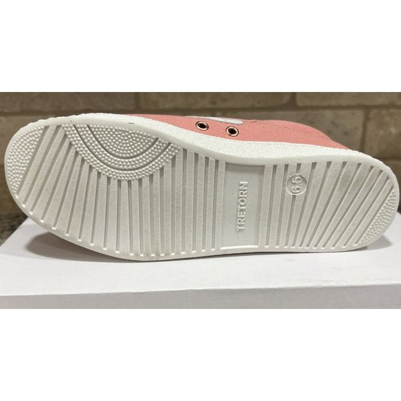 New Tretorn Sneakers Women's Coral Pink Nylite Plus Canvas Lace Tennis Shoes 6.5 - Picture 9 of 9